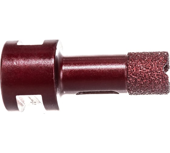 Коронка алмазная вакуумная по камню D16-15W-40L-M14 (16х40 мм; М14) MESSER 06-35-016