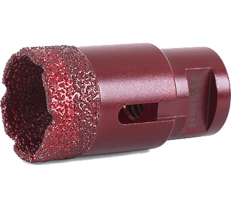 Коронка алмазная вакуумная по камню D6-10W-30L-M14 (6х30 мм; М14) MESSER 06-35-006