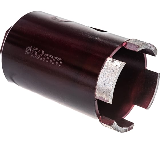 Коронка алмазная по камню с подачей воды D52-L70- М14 (52х70 мм; М14) MESSER 06-92-052