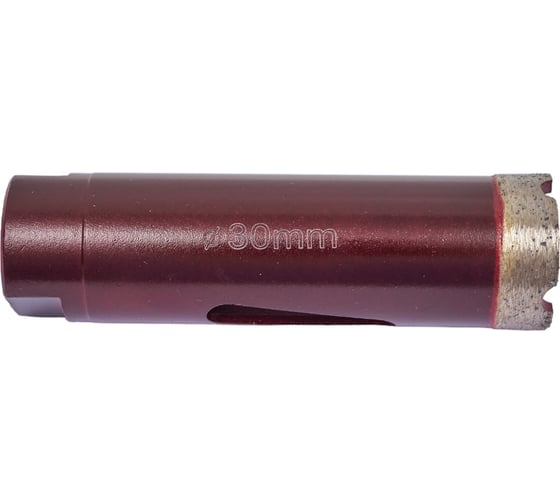 Коронка алмазная по камню с подачей воды D30-L70- М14 (30х70 мм; М14) MESSER 06-92-030 1