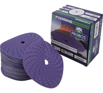 Круг шлифовальный c мультипылеотводом Purple P180, CERAMIC FILM Hookit CF775, 150 мм, 100 шт PROBOS 77564265-100