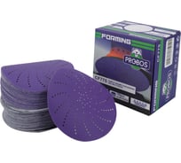 Круг шлифовальный c мультипылеотводом Purple P400, CERAMIC FILM Hookit CF775, 125 мм, 100 шт PROBOS 77505058-100