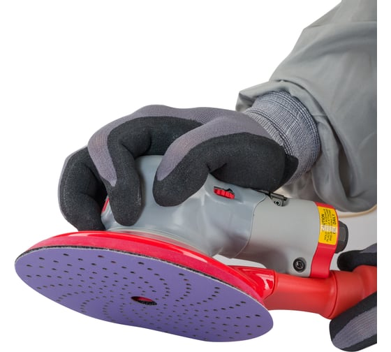 Круг шлифовальный c мультипылеотводом Purple P180, CP737 CERAMIC Hookit, 150 мм, 100 шт PROBOS 73751422-100