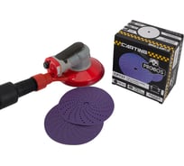 Круг шлифовальный c мультипылеотводом Purple P320, CP737 CERAMIC Hookit, 150 мм, 100 шт PROBOS 73751426-100