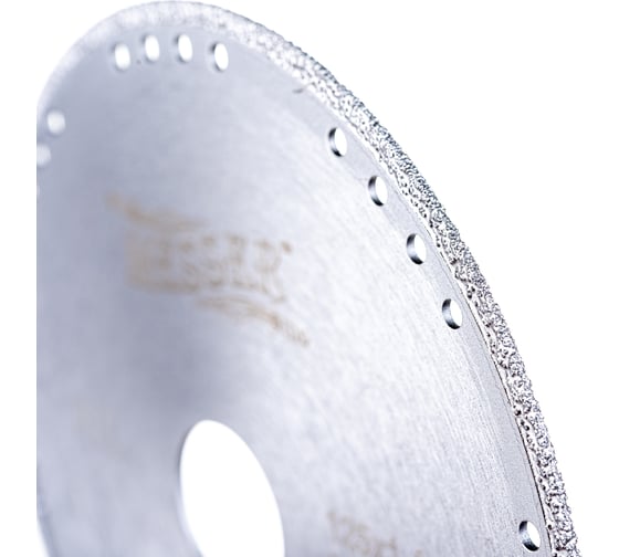 Диск алмазный вакуумный по металлу F/L, 125D-1.4T-3W-22.2 (125х22.2 мм) MESSER 01-61-127