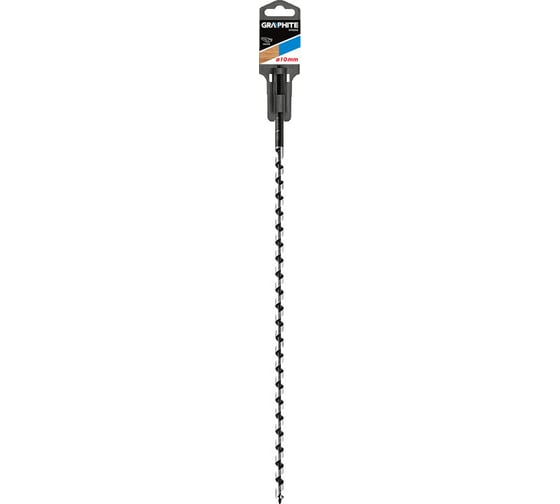 Сверло по дереву спираль Левиса (10x400х300 мм) GRAPHITE 57H253