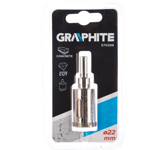 Сверло по керамической плитке (22х30 мм) GRAPHITE 57H286