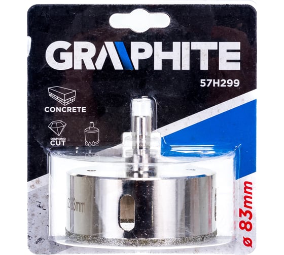 Сверло по керамической плитке (83х30 мм) GRAPHITE 57H299
