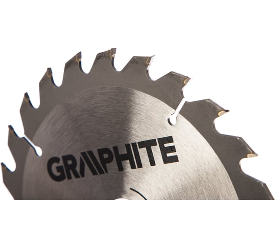 Диск отрезной по дереву (185x30 мм; 24 зуба) GRAPHITE 57H662