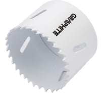 Коронка сверлильная биметаллическая (60х38 мм) GRAPHITE 57H909