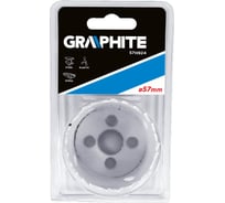 Коронка сверлильная биметаллическая (57х38 мм) GRAPHITE 57H924