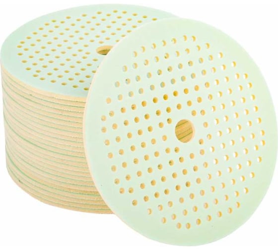 Круг шлифовальный на тканево-поролоновой основе Super Soft Sandpaper Auto P600 (150 мм; 10 шт) Elsilber EL-ASS0600
