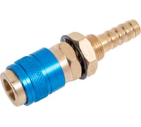 Быстросъемное соединение с резьбовой втулкой М NW5 - штуцер 8 мм (Blue) Оберон FA3086