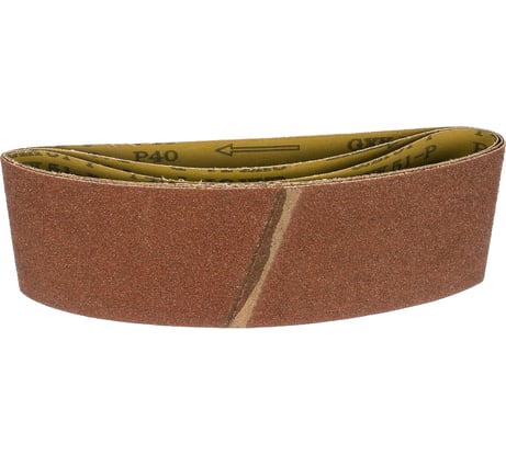 Лента абразивная (3 шт; 100х610 мм; Р40) PATRIOT 820010013