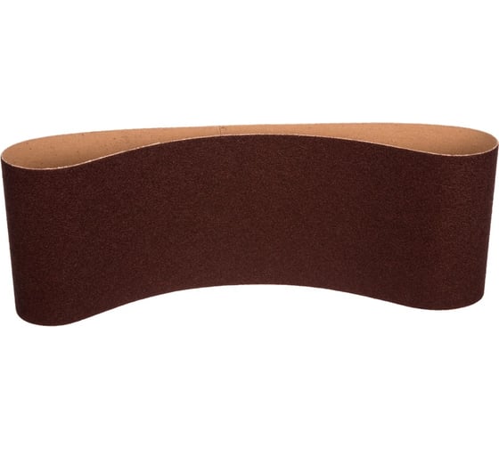 Лента бесконечная тип 2, 75х457 мм, ткань, A 36, 3 шт Луга 4603347360507 1