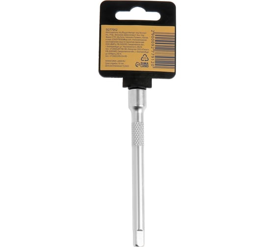 Удлинитель для воротка 1/4DR, 100 мм, CrV ТУНДРА 9277912