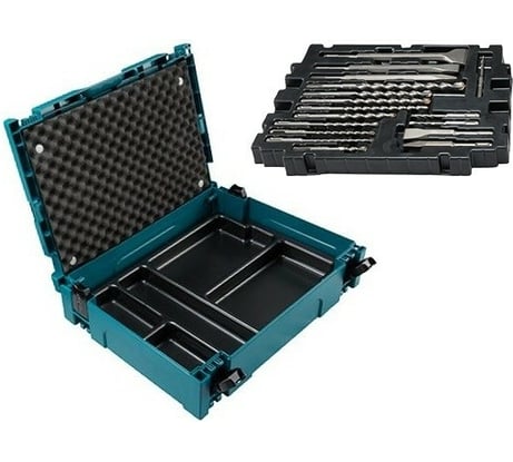 Набор буров и долот SDS-Plus, 17 шт., MAKPAC Makita B-53877