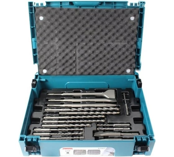 Набор буров и долот SDS-Plus, 17 шт., MAKPAC Makita B-53877