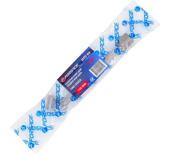 Наконечник для подкачки шин 1/4" (общая длина - 140 мм) Forsage F-DTC-03(56970)