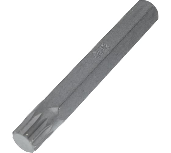 Бита SPLINE M10, хвостовик 10 мм, 75 мм PROJAHN 348710 1