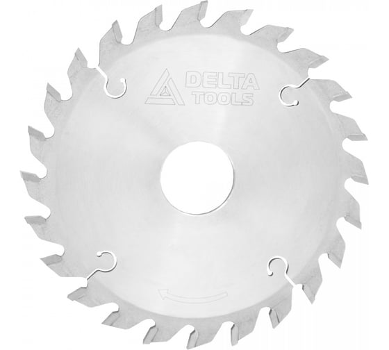 Пила торцовочная 115x22 мм, Z=24 Deltatools 06-4027