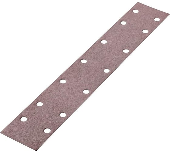 Лист шлифовальный на бумажной основе Q.SILVER ACE (70х420 мм, 14 отверстий, Р80, 100 шт.) Mirka 3266409980 1