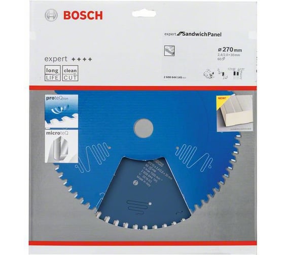 Диск пильный Expert for Sandwich Panel (270x30x2.4/2 мм; 60Z) Bosch 2608644145
