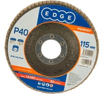 Круг лепестковый торцевой КЛТ (115х22.23 мм; P40) EDGE by PATRIOT 819010001