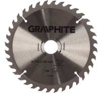 Диск пильный (205x30 мм; 36 зубьев) GRAPHITE 57H682