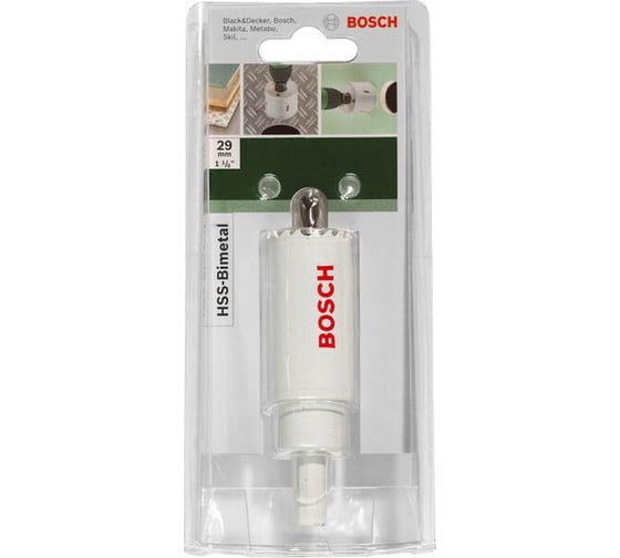 Коронка биметаллическая 29 мм Bosch 2609255604 1