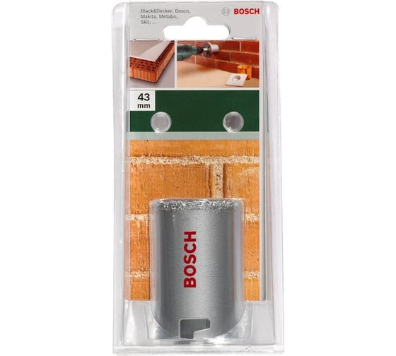 Коронка пильная по камню 43 мм Bosch 2609255621