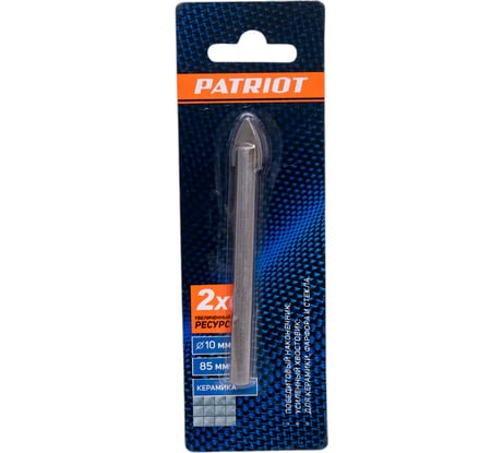 Сверло по керамике (10х80 мм) EDGE by PATRIOT 815010066