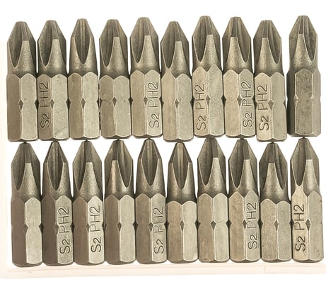 Бита (20 шт; PH2; 25 мм) Gigant G-1043