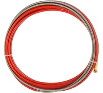Канал направляющий (5 м; 1.0-1.2 мм; сталь; красный) Foxweld 2828