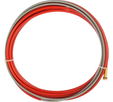 Канал направляющий (5 м; 1.0-1.2 мм; сталь; красный) Foxweld 2828