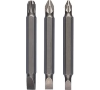 Биты двусторонние (SL х PZ; 3 шт.) Bosch 2609255958