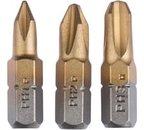 Биты Titanium (PH1/2/3; 25 мм; 3 шт.) Bosch 2609255965