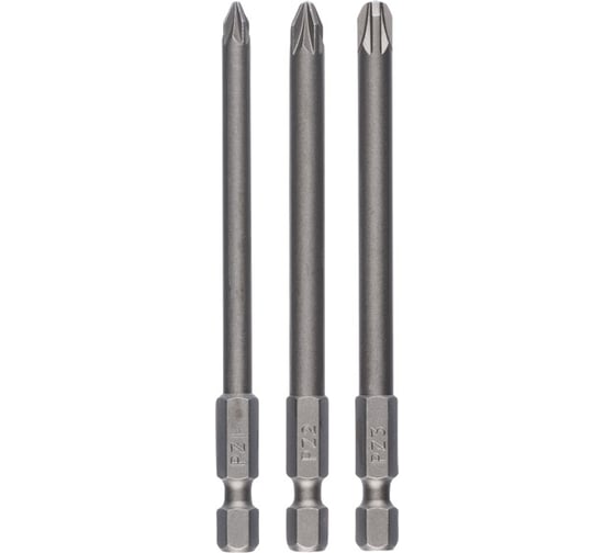 Биты (PZ1/2/3; 89 мм; 3 шт.) Bosch 2609255969 1