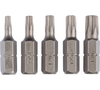 Биты TORX (T10/15/20/25/30; 25 мм; 5 шт.) Bosch 2609255970