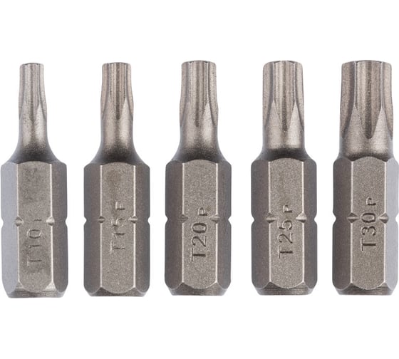 Биты TORX (T10/15/20/25/30; 25 мм; 5 шт.) Bosch 2609255970 1