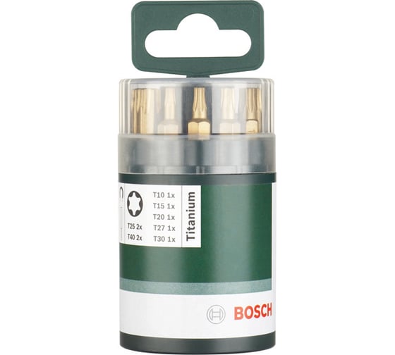 Набор бит Titanium (TORX; 25 мм; 10 шт.) Bosch 2609255979 1
