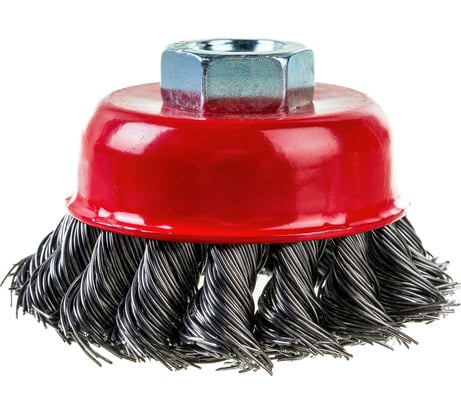 Щетка-крацовка чашечная для УШМ (65 мм, М14) MIRAX 35104-065