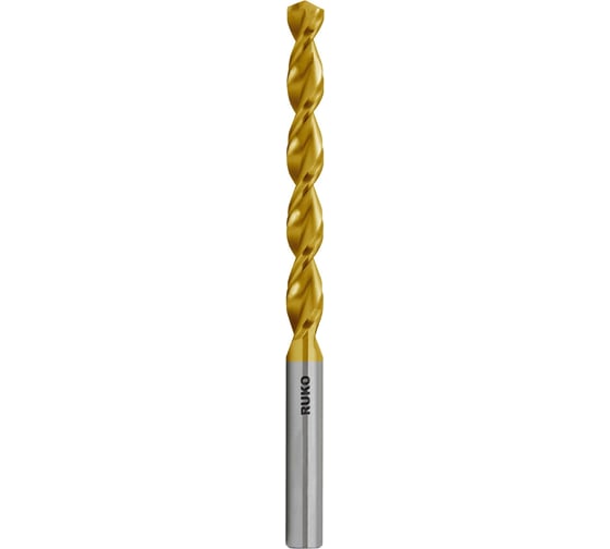 Сверло по металлу 2.0x49/24 мм, HSS-G TiN, DIN338 TL3000 RUKO 258020T 1