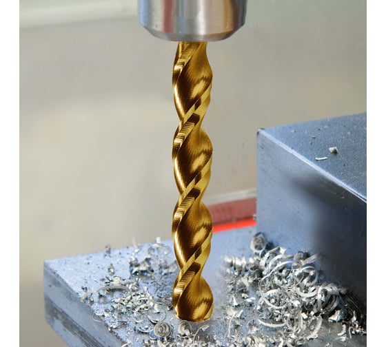 Сверло по металлу 1.5x40/18 мм, HSS-G TiN, DIN338 TL3000 RUKO 258015T