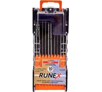Набор пилок T-SET по дереву и металлу, 10 шт. Runex 555805