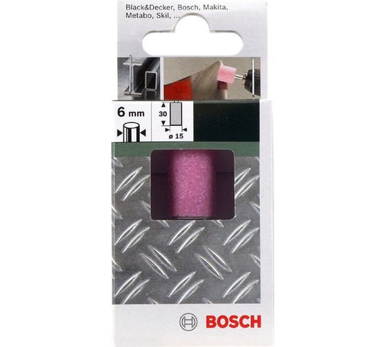 Шарошка цилиндрическая (15 мм; 6 мм) Bosch 2609256546