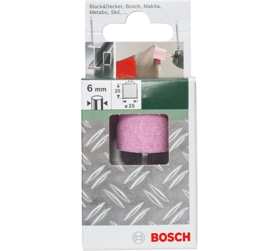 Шарошка цилиндрическая (25 мм; 6 мм) Bosch 2609256547