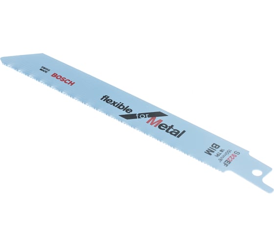 Полотно сабельное по металлу S922EF (152 мм; 18 TPI; 2 шт.) Bosch 2609256706 1