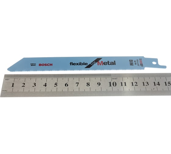 Полотно сабельное по металлу S922EF (152 мм; 18 TPI; 2 шт.) Bosch 2609256706