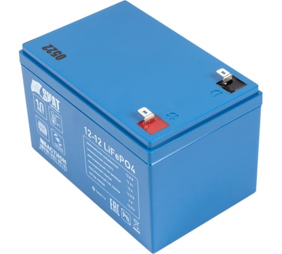 Аккумулятор Li-ion Skat I-BATTERY 12-12 LIFEPO4 Бастион 646
